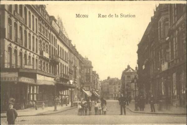 Mons Hainaut Mons Rue Station