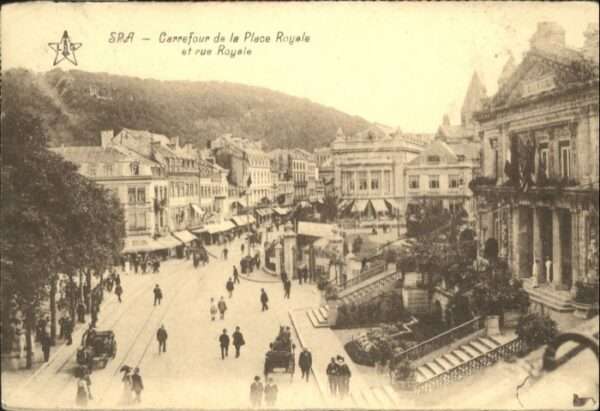 Spa Liege Spa Carrefour Place Royale Rue Royale