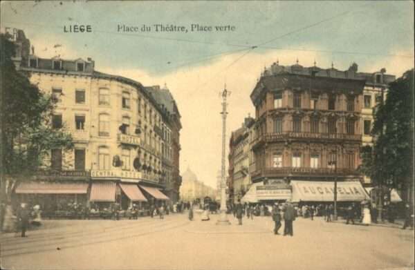 Liege Luettich Liege Place Theatre Place Verte