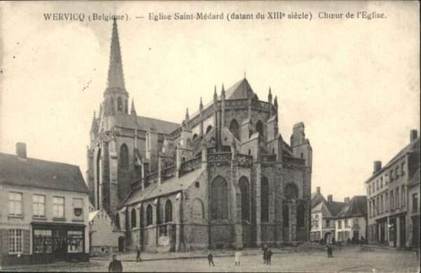 Wervicq Eglise Saint-Medard Choeur Eglise