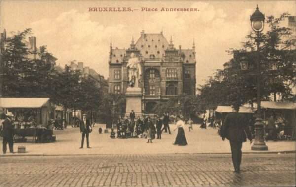 Bruxelles Bruessel Place Anneessens