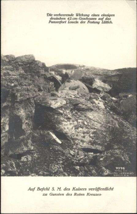 Luettich Lüttich Festung Panzerfort Loucin