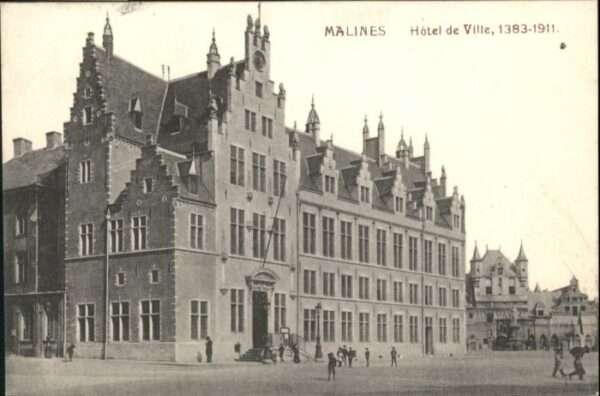 Malines Mechelen Flandre Malines Hotel de Ville
