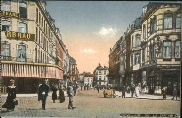 Mons Hainaut Mons Rue Station