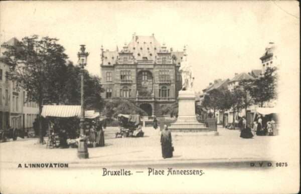Bruxelles Bruessel Place Anneessens
