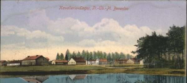 Beverloo Soldatenheim Kavallerie Lager Truppenüb