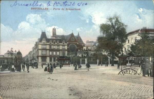 Bruxelles Bruessel Porte Schaerbeek