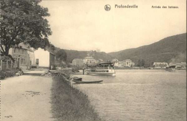 Profondeville Bateaux Dampfer