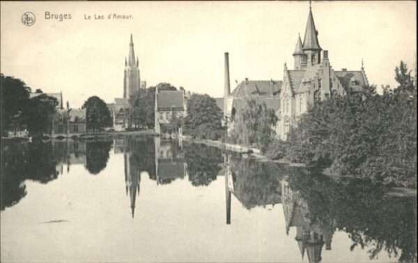 Bruges BRUGGE Belgie Bruges Lac Amour