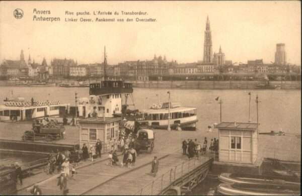 Anvers Antwerpen Rive Gauche Transbordeur Overzetter Fäh