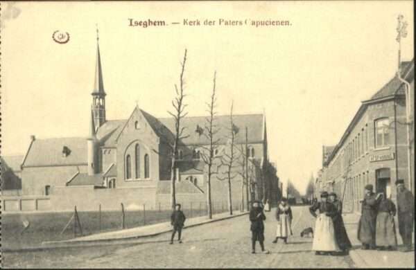 Iseghem Flandre Kerk Paters Capucienen