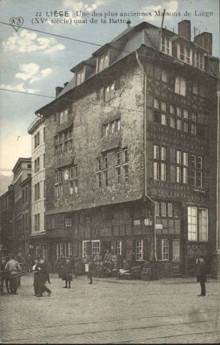 Liege Luettich Liege Maison Liege Quai Batte