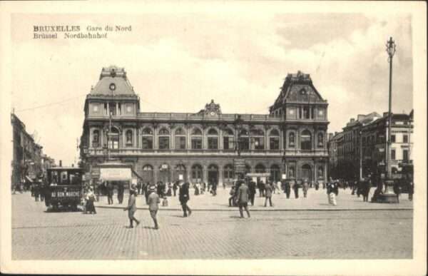 Bruxelles Bruessel Brüssel Gare Nord Bahnhof