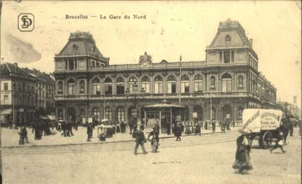 Bruxelles Bruessel Gare Nord Bahnhof