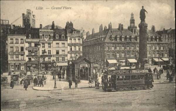 Lille Nord Lille Strassenbahn Grand Place