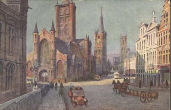 Gent Gand Flandre Gent Gand Sint-Nicolaas Kerk Eglise Sai