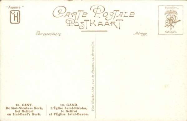 Gent Gand Flandre Gent Gand Sint-Nicolaas Kerk Eglise Sai – Bild 2