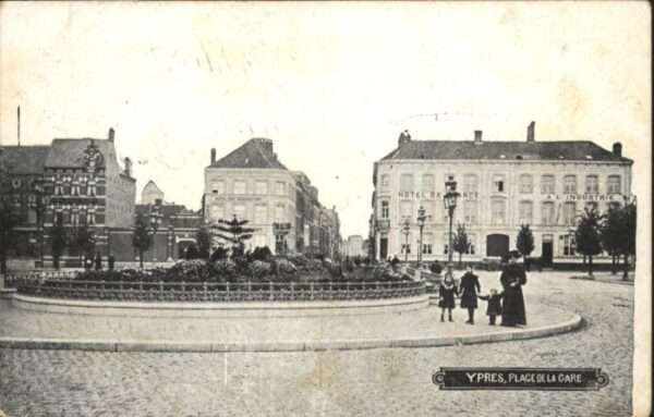 Ypern Ypres Ypres Place Gare