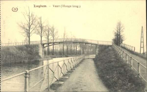 Iseghem Flandre Vaart hooge Brug