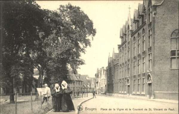 Bruges BRUGGE Belgie Bruges Place Vigne Couvent St. Vincent