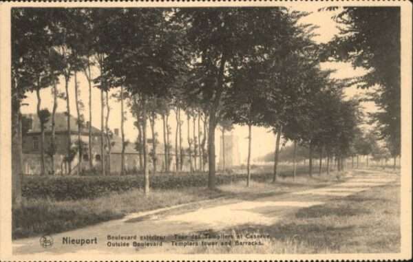 Nieuport-Bains Nieuport Boulevard Exterieur Tour Templ