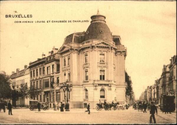 Bruxelles Bruessel Avenue Louise Chaussee Charleroi