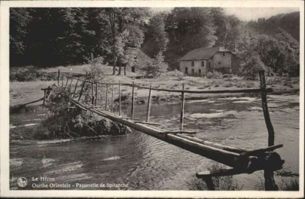 Le Herou Liege Ourthe Orientale Passerelle Spitanche