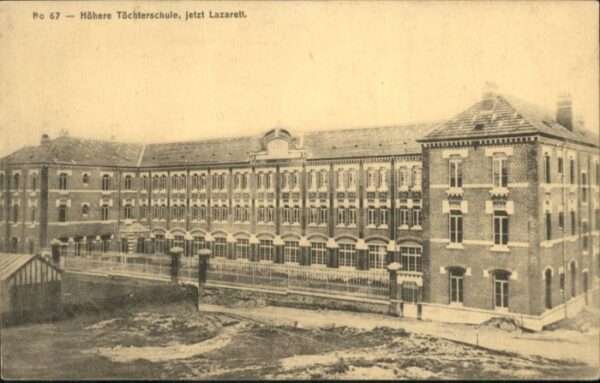Bruessel Bruxelles Schule Lazarett