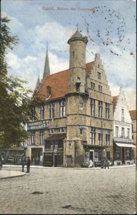 Gand Belgien Gand Maison Tisserands