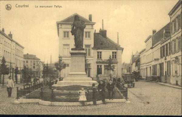 Courtrai KORTRIJK Flandre Belgie Courtrai Monument Palfyn