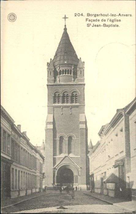 Borgerhout-lez-Anvers Eglise St. Jean-Baptiste