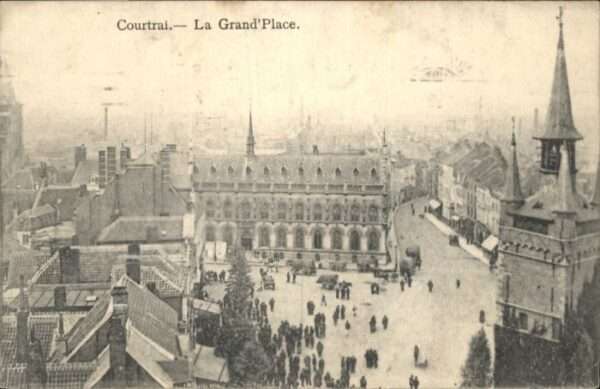Courtrai KORTRIJK Flandre Belgie Courtrai Grand Place
