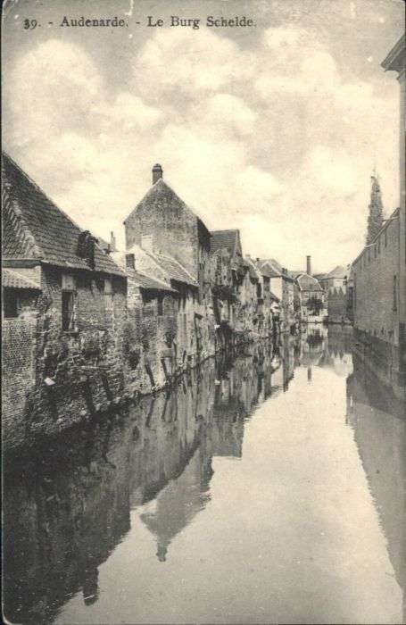 Audenarde Burg Schelde