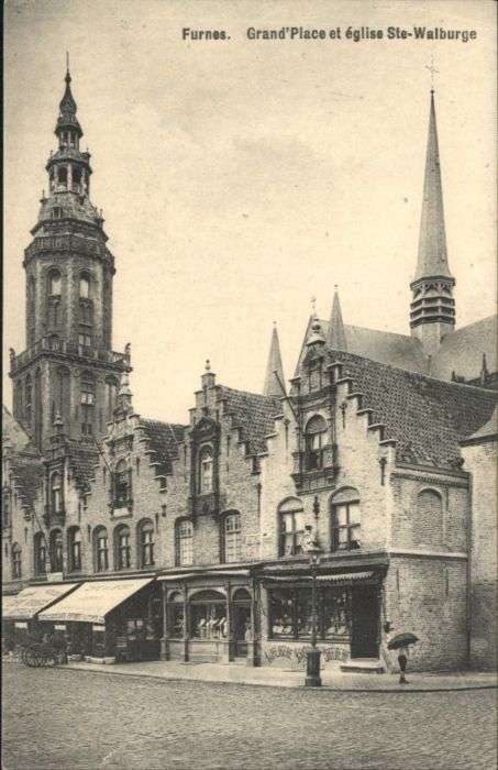 Furnes Grand Place Eglise Ste. Walburge