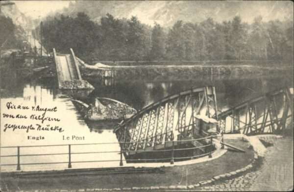 Engis Pont Zerstörung