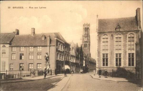 Bruges BRUGGE Belgie Bruges Rue Laines