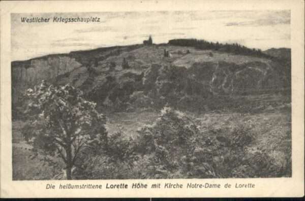 Lorette Hoehe irche Notre-Dame Lorette