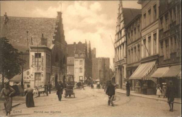 Gand Belgien Gand Marche Legumes