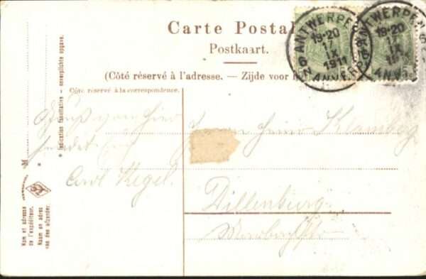 Anvers Antwerpen Anvers Chateau Eau Rue Simons – Bild 2