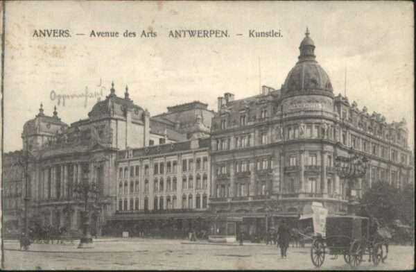 Anvers Antwerpen Avenue Arts Kunstlei