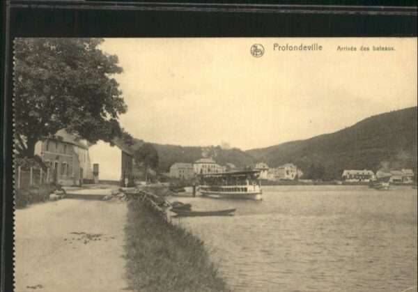 Profondeville Bateaux Dampfer