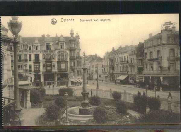 Ostende Oostende Ostende Boulevard Van Iseghem