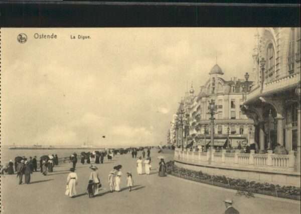 Ostende Oostende Ostende Digue