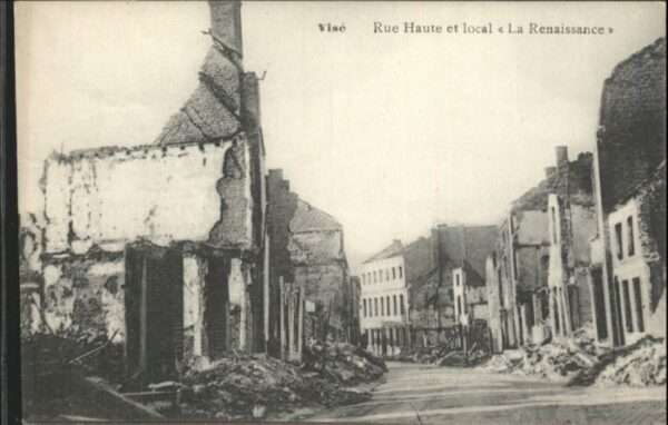 Vise Rue Haute Local Renaissance Zerstörung