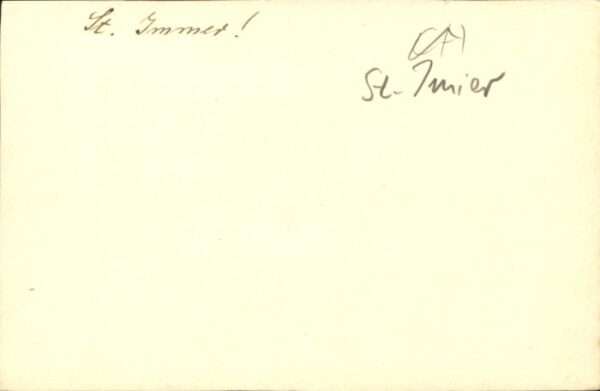 St Imier [Handschriftlich] – Bild 2