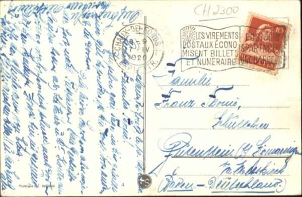La Chaux-de-Fonds Place de la Gare et la Poste Strassenba – Bild 2