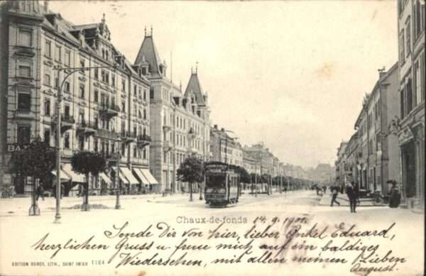 La Chaux-de-Fonds Strassenbahn