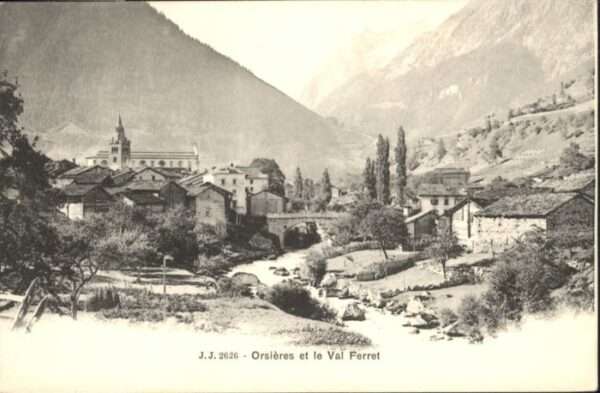 Orsieres Val Ferret Brücke
