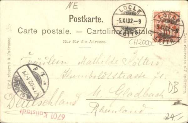 Neuchatel NE Neuchatel Academie Strassenbahn – Bild 2