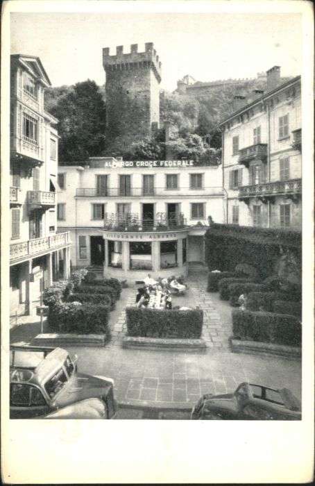 Bellinzona Gasthof Croce Federale Ristorante Alber